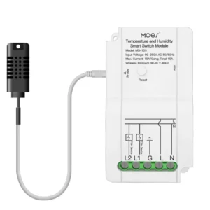 WiFi умен двуканален контролер за температура и влажност