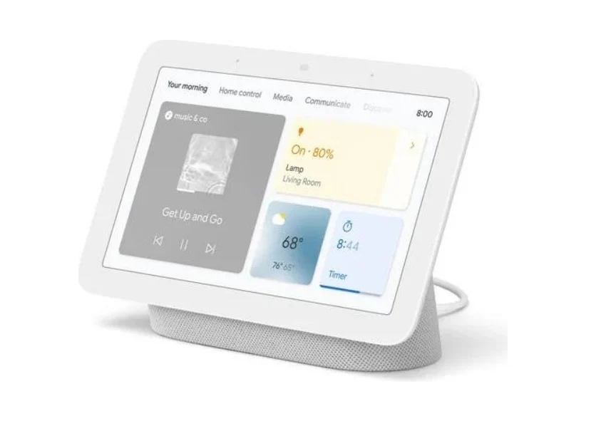 Гласов асистент Google Nest Hub 2nd gen със Сензорен екран