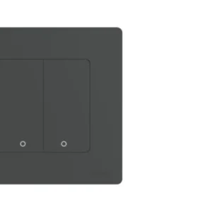 MOES Star Ring Zigbee двуканален бутон за сценарии в сив цвят