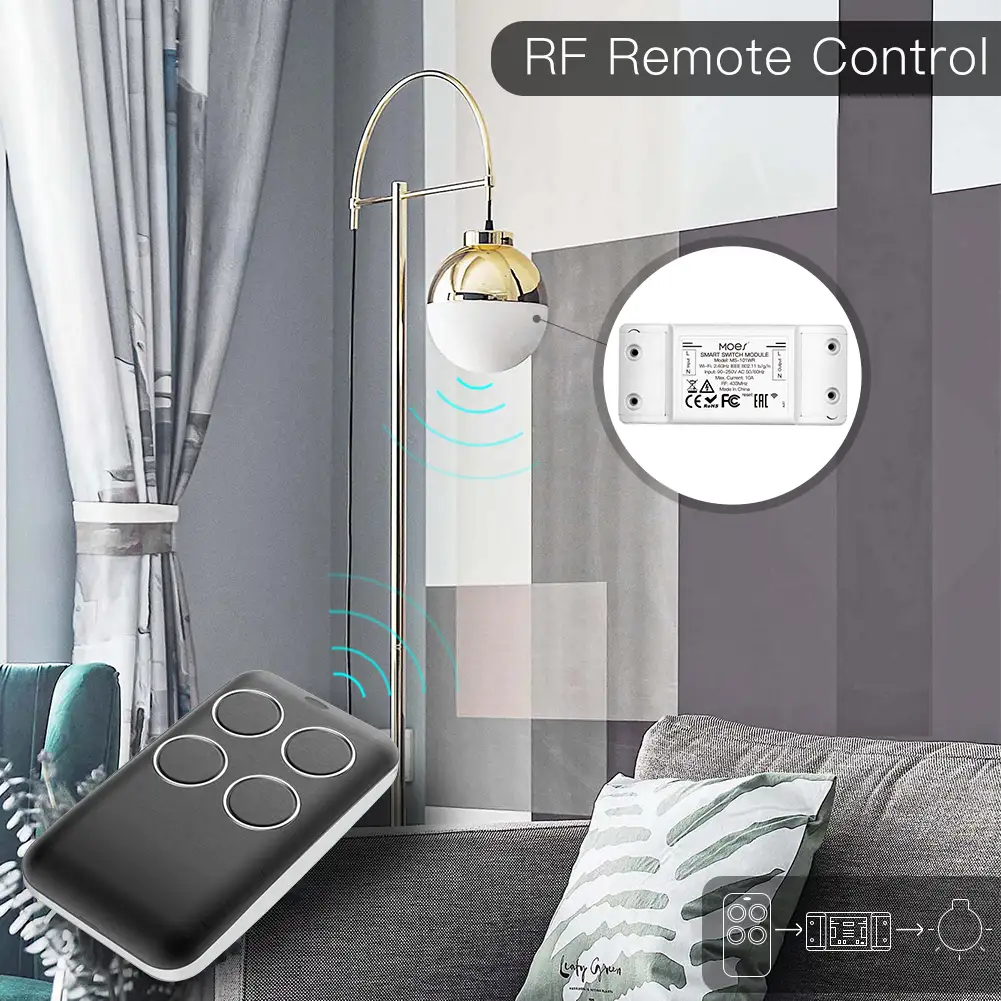 WiFi/RF УМНО РЕЛЕ 10А - ЕДНОКАНАЛНО - Image 3