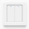 MOES WiFi механичен двуканален ключ за осветление без нулев проводник