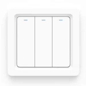 MOES WiFi механичен триканален ключ за осветление без нулев проводник