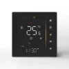 WiFi smart thermostat for water underfloor heating with glass panel