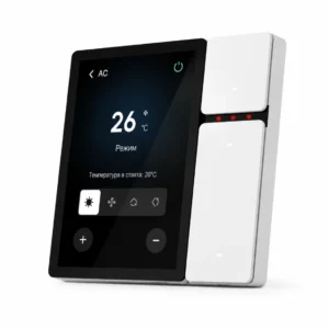 Alternative view of MOES Wi‑Fi централен смарт панел 3,5″ с 3 релета, IR и Bluetooth Mesh хъб